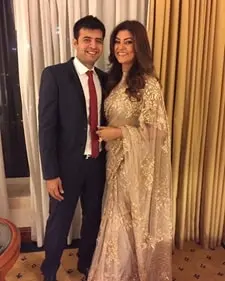 sushmita sen with ritik bhasin