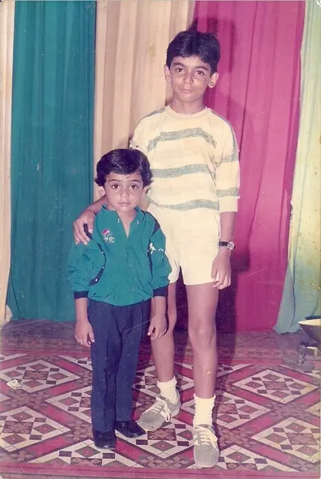 childhood picture of anil grover and sunil grover