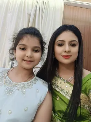 hasin jahan with daughter aairah shami