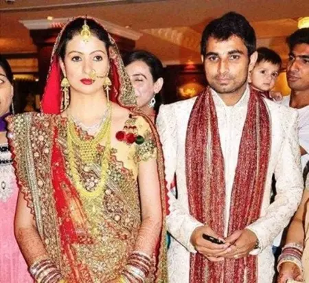 mohammed shami and hasin jahan wedding picture