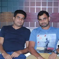 Mohammed Shami with brother Haseeb Ahmad