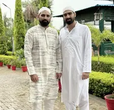 Mohammed Shami with brother Mohammed Kaif