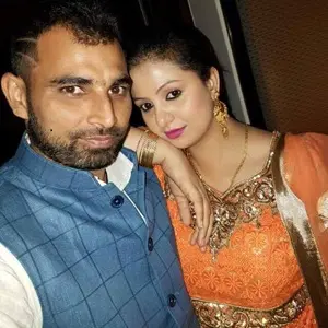 Mohammed Shami with ex-wife Hasin Jahan