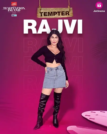 rajvi brahmbhatt in temptation island india