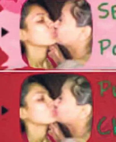 sara khan lip lock with pooja bose