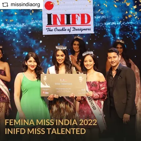tengam celine koyu miss talented at femina miss india 2022