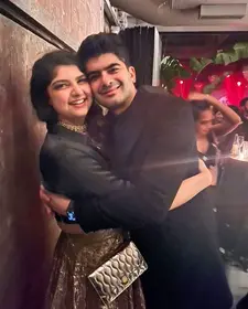 anshula kapoor with cousin akshay marwah