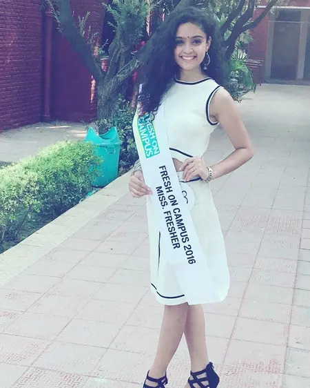 kashish khan as foc miss fresher