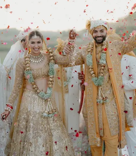 malvika raaj and pranav bagga wedding picture