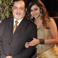 meera chopra with uncle rajesh chopra