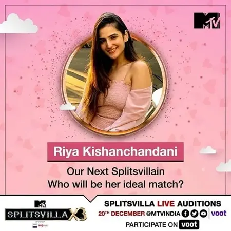 riya kishanchandani in mtv splitsvilla 13