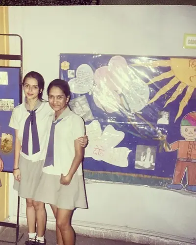 shrenu parikh in her college days