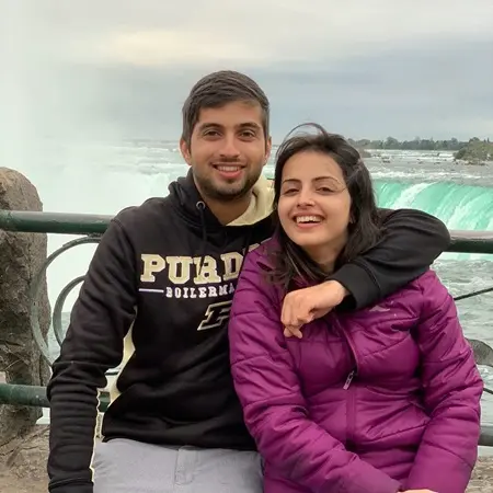 shrenu parikh with brother shubham parikh