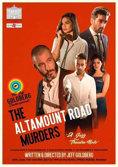 sushrii shreya mishraa on a poster of the altamount road murders