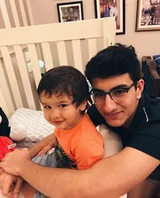 taimur ali khan with brother ibrahim ali khan