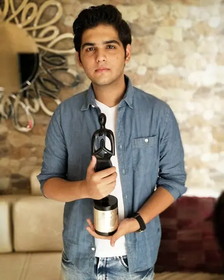 ali haji with his award for noblemen