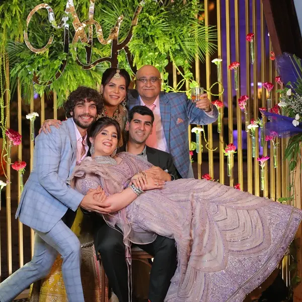 family picture of rishabh sawhney