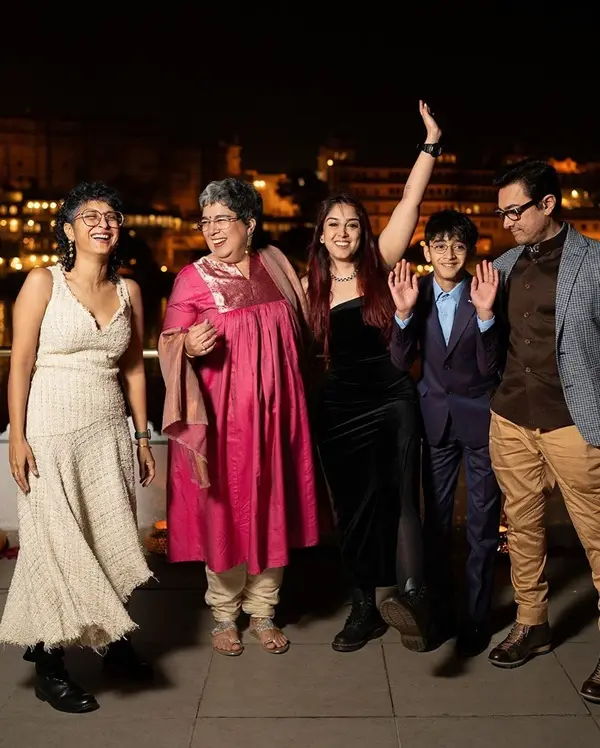 kiran rao enjoying in ira khans wedding