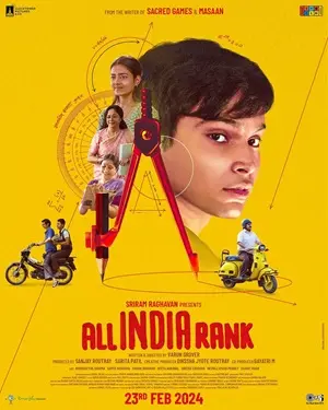 A poster of All India Rank