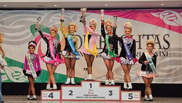 brooke carter came 2nd in irish dance