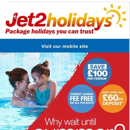 brooke carter in jet2holidays ad