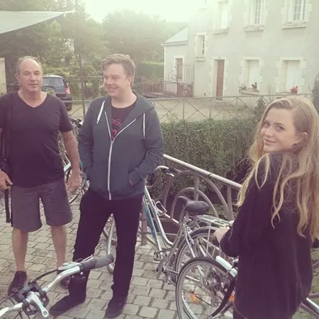 essie randles with her father and brother