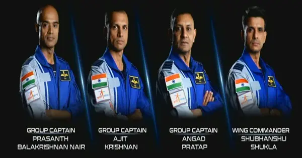 four astronauts