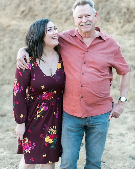 holly kenney with father patrick kenney