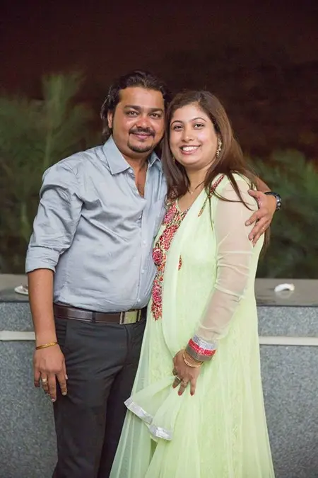 moses winget with wife bhavana winget