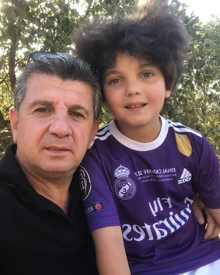 Ömer Sevgi with father Kerem Sevgi