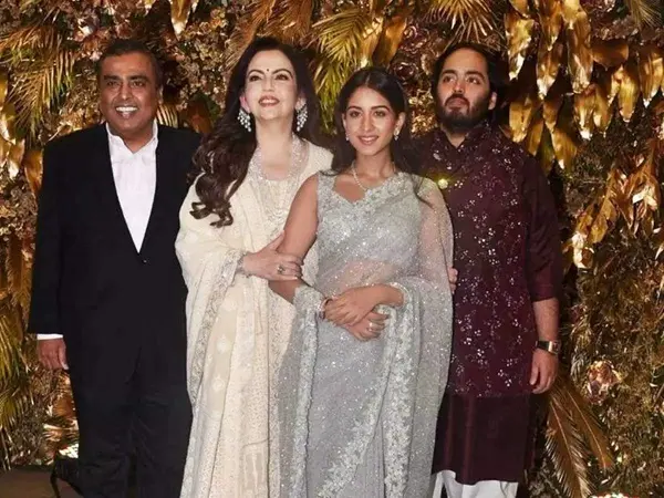 radhika merchant with ambani family