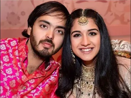 radhika merchant with anant ambani