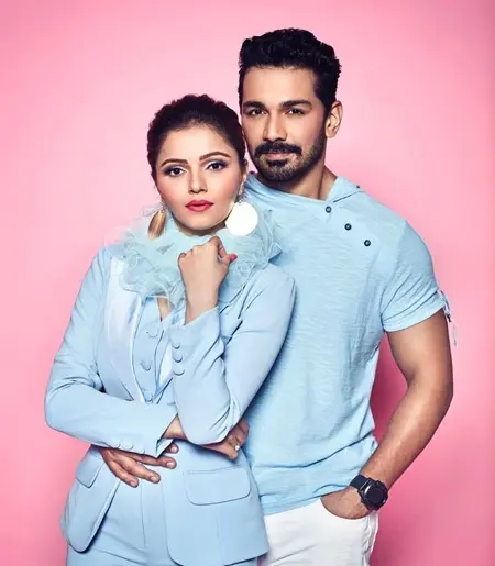 rubina dilaik with husband abhinav shukla