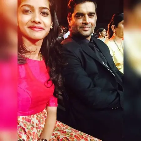 Sri Gouri Priya with R. Madhavan