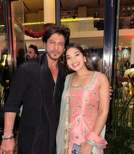 tasheen rahimtoola with shahrukh khan