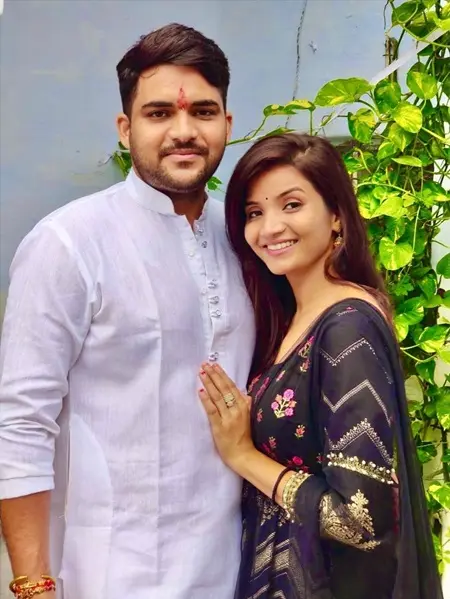 vani nayak with brother aditya nayak