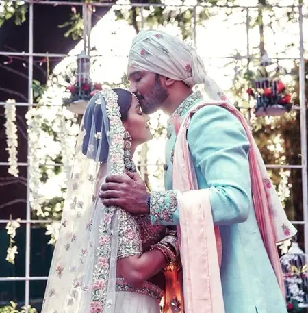 wedding picture of rubina dilaik and abhinav shukla