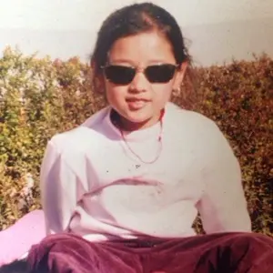 childhood picture of tenzin lhakyila