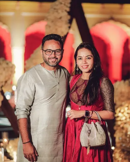 parthiv patel with wife avni zaveri
