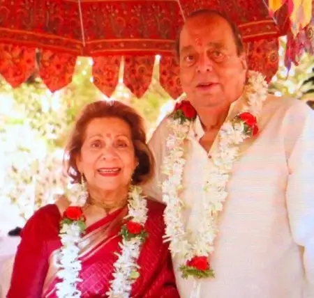 ranga bedi with wife umi bedi
