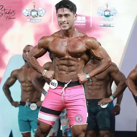 rohan kurup in amateur olympia