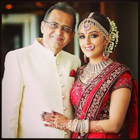 aarti chabria with father ashok chabria