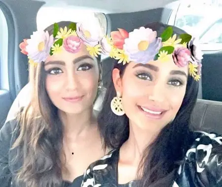 Alankrita Sahai with sister Apurvah Sahay Aarzoo