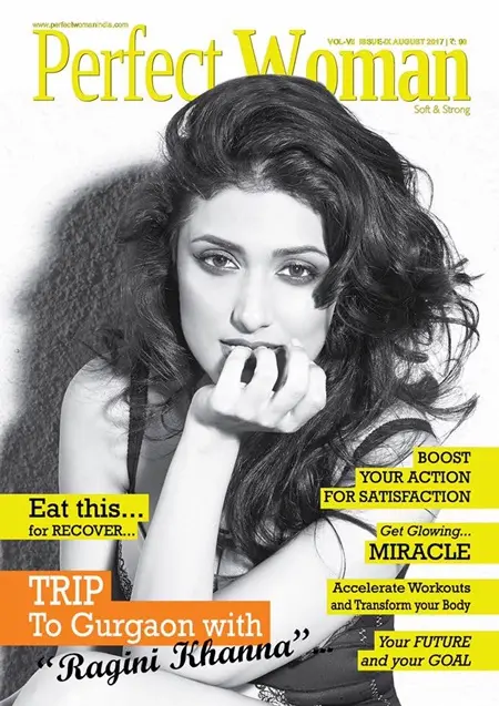 ragini khanna on cover page of perfect woman