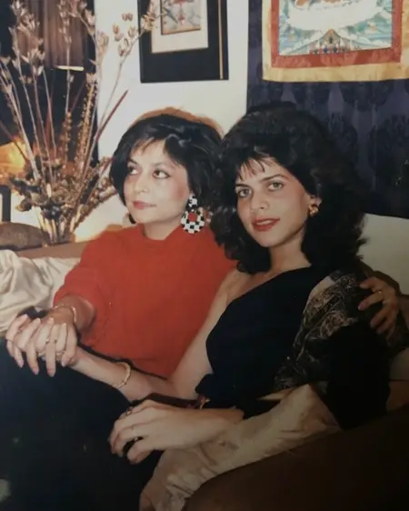 sohni tanna with mother umi bedi