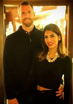 vedika mehera with husband john peter ahlgren