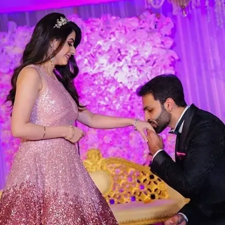 wedding picture of cristy chopra and vaibhav suri