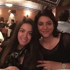 trishala dutt with aunt priya dutt