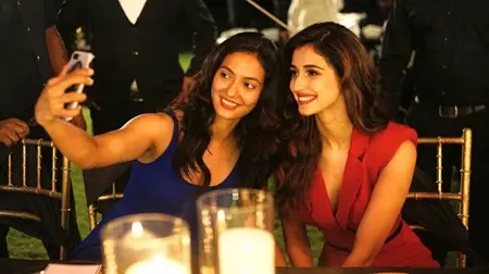 disha patani with sister khushboo patani