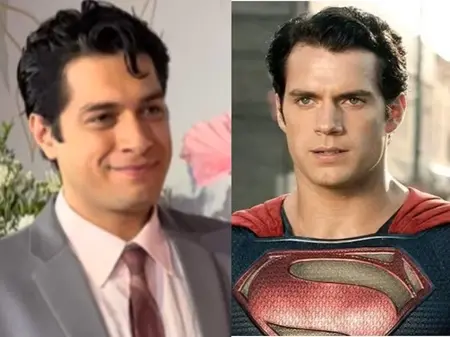 Junaid Khan and Henry Cavill